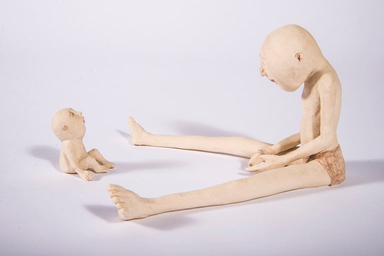Belgian Parent & Child by Lut Brackx