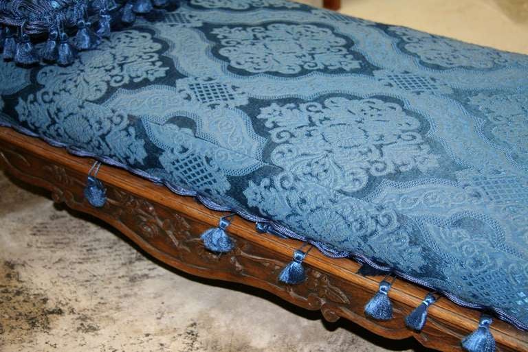 Hand-Carved ON SALE  18th Century Normandy French Doll Bed