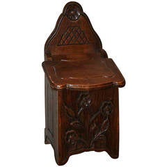 Early 1900s French Salt Box