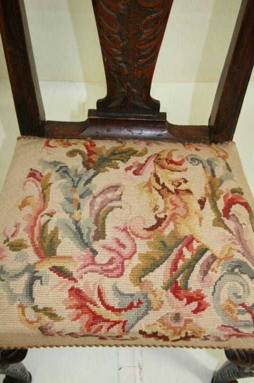 18th Century English Queen Anne Chair 1