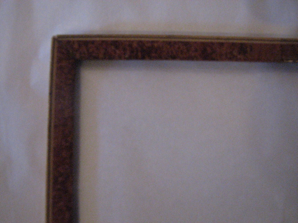 BURL WOOD FRAME EARLY 1900'S In Excellent Condition In San Francisco, CA