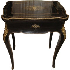 Antique 19 Century Napoleon Ormolu Dressing Table