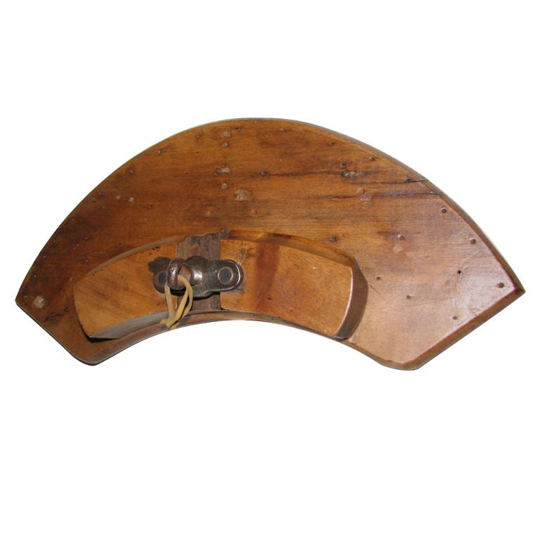 19th C. Coopers Inside Plane ( Wine Barrel Maker's Tool)