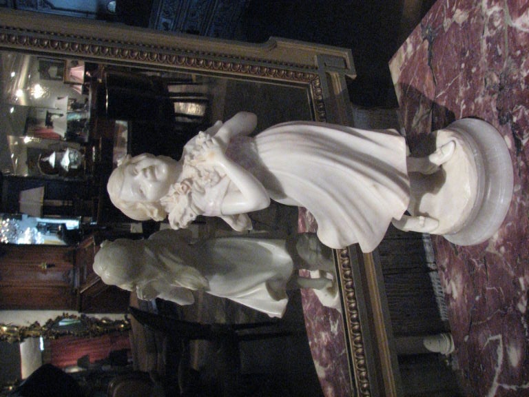 Wonderful early 1900s marble statue.