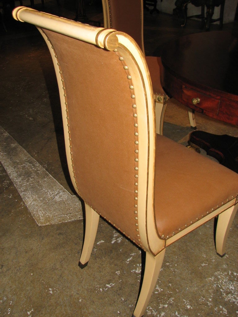 ON SALE Chairs Set of Four Late 19th Century Italian For Sale 1