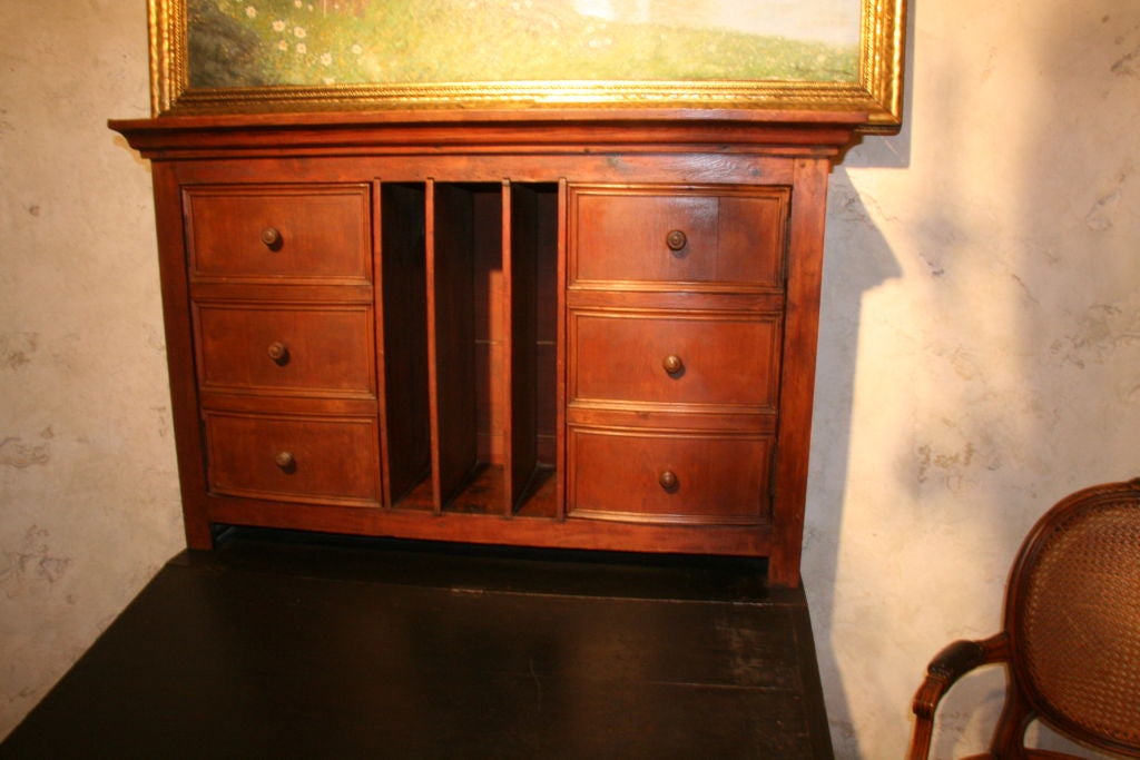 ON SALE  Desk 19th Century French Pine Pupitre Desk In Excellent Condition For Sale In San Francisco, CA