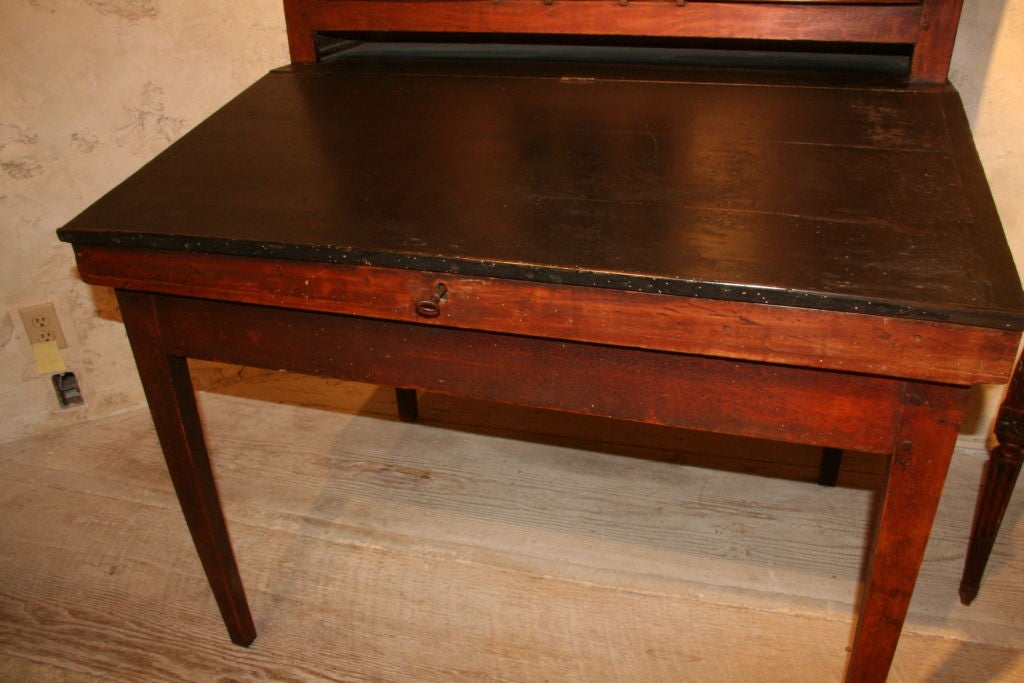 ON SALE  Desk 19th Century French Pine Pupitre Desk For Sale 4