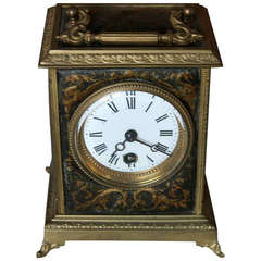 Clock 19th Century French Carriage Travelers Clock