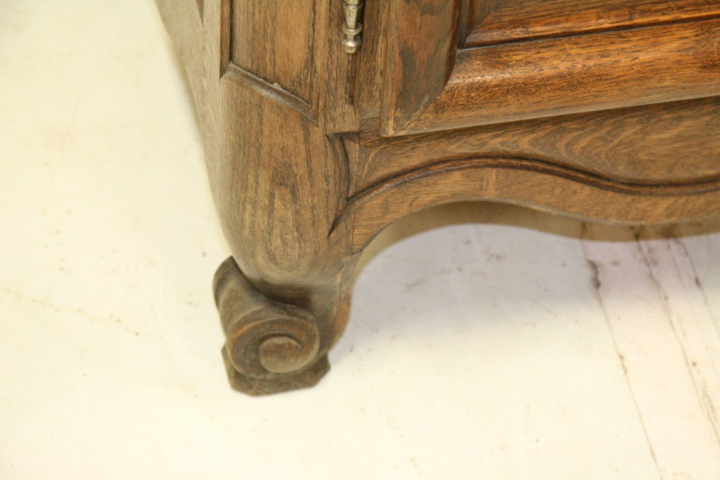 Rococo Early 1900's Oak French Sewing Table