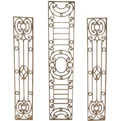 Late 19th Century Wrought Iron Pieces