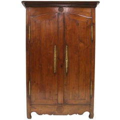 18th Century French Walnut Armoire From Normandy