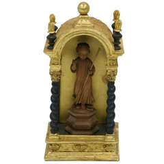 18th Century Religious Sculpture Exquisitely Carved