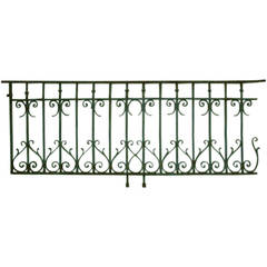 Antique 19th Century Wrought Iron Fencing