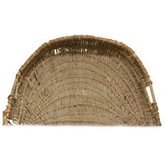 19th Century French Wheat Threshing Basket