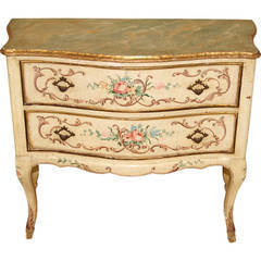 Small 1920s Painted Italian Commode