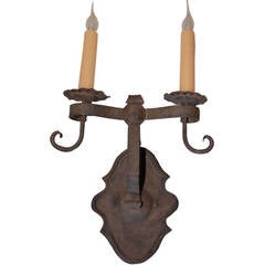 Reproduction Laura Lee Julien Double Wall Sconce, Two Available