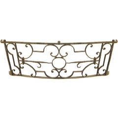 Balcony 18th Century French Wrought Iron 12