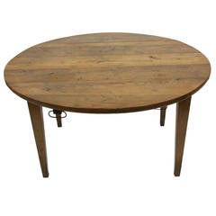 19th Century French Drop-Leaf Table