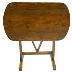 19th Century French Tilt Top Table