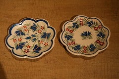 1920's french Henriot Quimper Plates