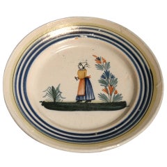 Early 1900's French Faience  HR Quimper