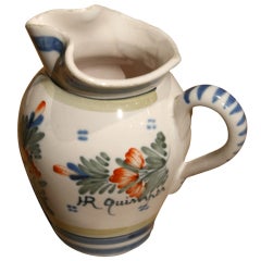 Early 1900's H R Quimper Pitcher