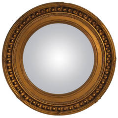 19th Century Regency Style Convex Mirror