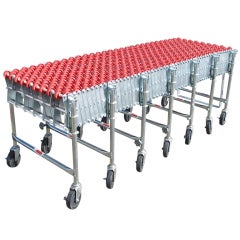 Industrial Conveyor Belt Dining or Console table 6