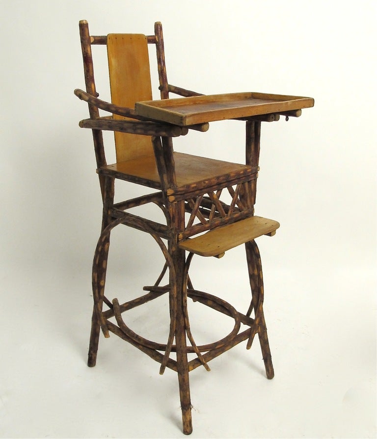 American Antique Adirondack High Chair