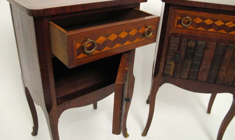 20th Century Pair of Bedside Tables