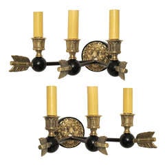 Pair of French Neoclassical Sconces 3