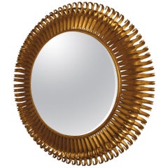 Italian Gilt Metal Mirror