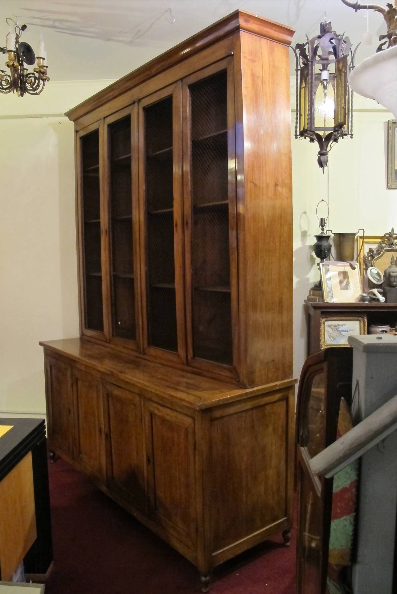 Directoire Walnut Bookcase 3