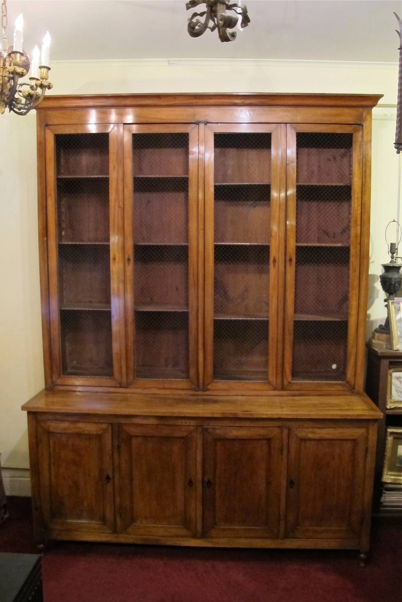 Directoire Walnut Bookcase 4