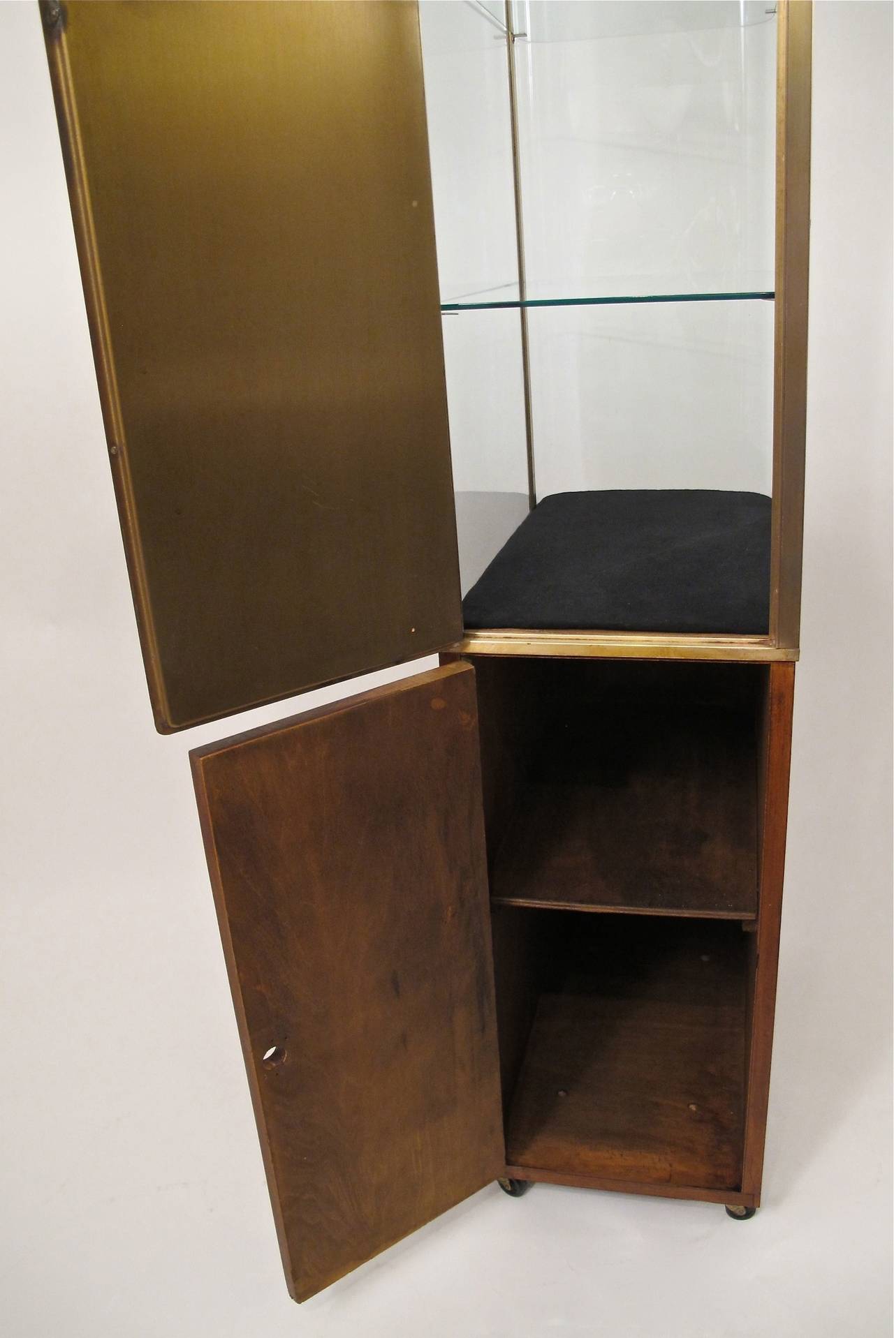 20th Century Pair of Vintage Parker Pens Display Cases or Cabinets