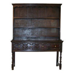 Antique Unusual Small Scale Welsh Dresser