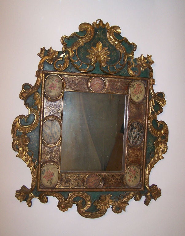 Extraordinary Florentine Mirror