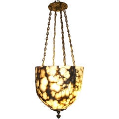 Extraordinary Alabaster Light Fixture 9