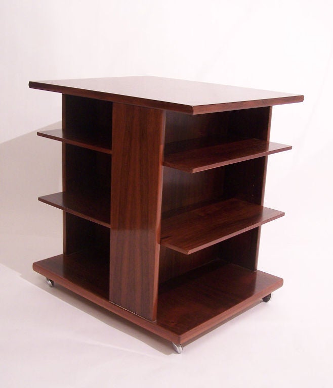 Danish Rosewood Bookshelf by J. Ingvard Jensen