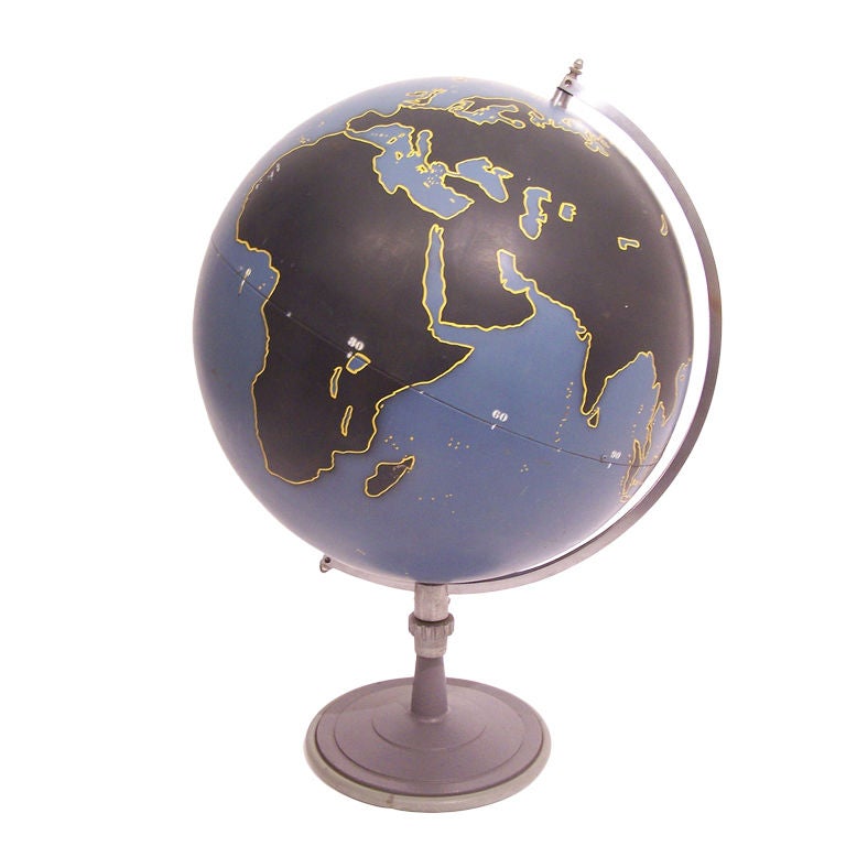 Vintage Aviation Military Globe