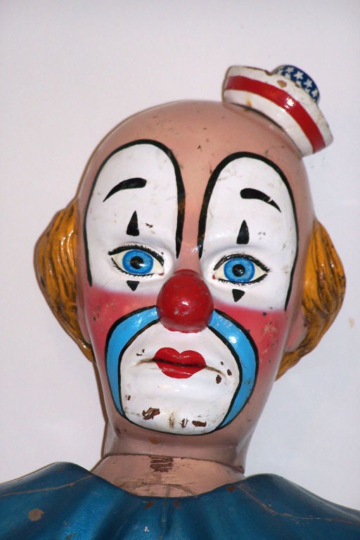 carnival clown head for sale