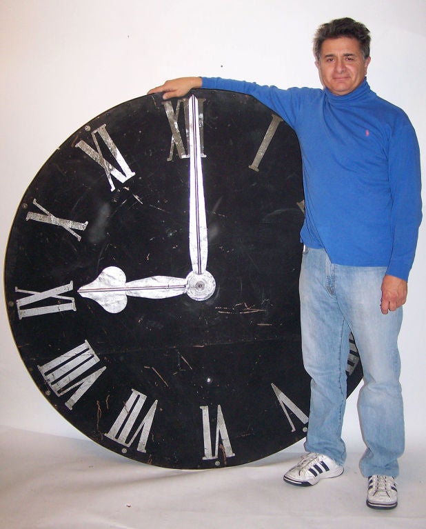 19th Century Large European Clock Face