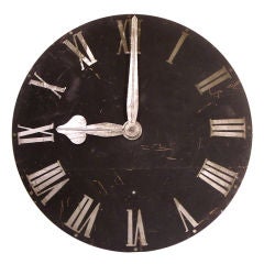 Large European Clock Face