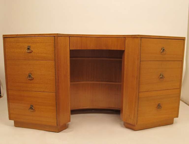 American Gilbert Rohde Crescent Desk