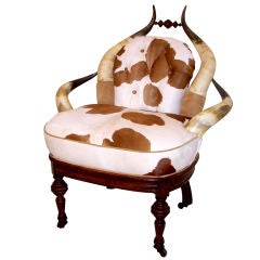 American Victorian Horn Chair