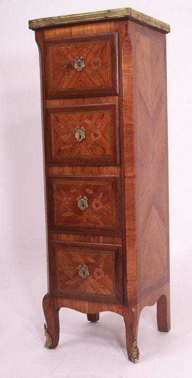 19th Century French Petite Chest of Drawers
