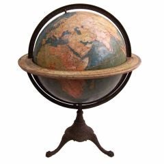 Large Library Globe by W. & A. K. Johnston