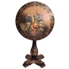 19th Century French Tilt Top Table 9