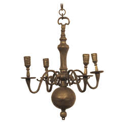 Antique 17th Century Dutch Candle Light Fixture