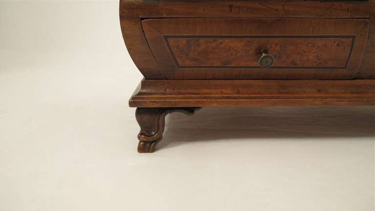 18th Century and Earlier Continental Miniature Bombe Chest/Commode